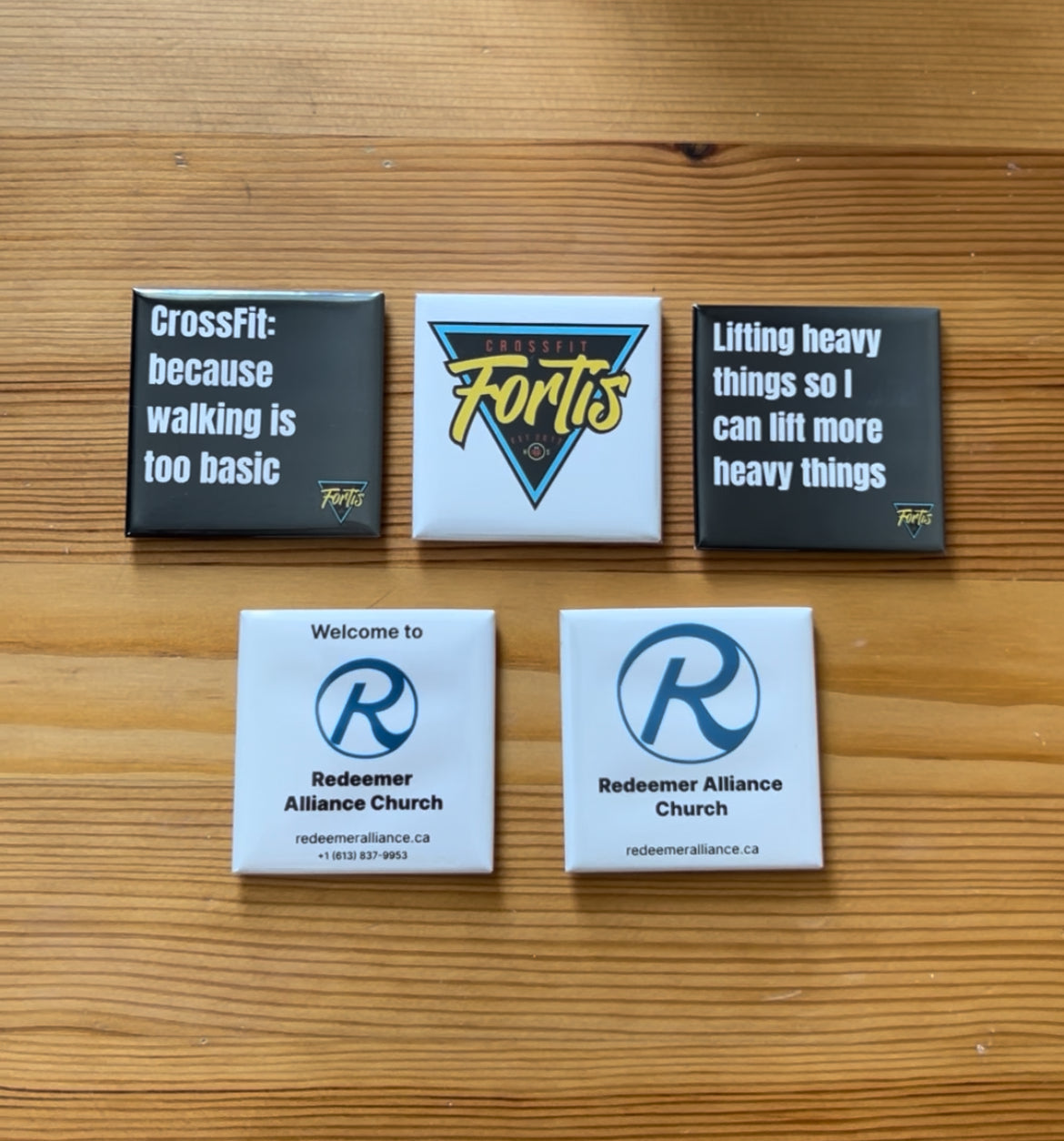 Business Magnets 2x2" - Pack of 50